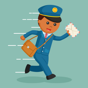 到女方家送信的邮递员邮递员送信孤立的卡通矢量送信的女邮递员3d