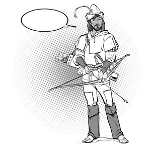 罗宾汉图片-罗宾汉素材-罗宾汉插画-摄图新视界