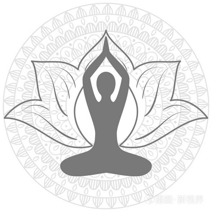 下载免费10次/天下载小样发票合同问题/举报带有手绘曼陀罗的om符号