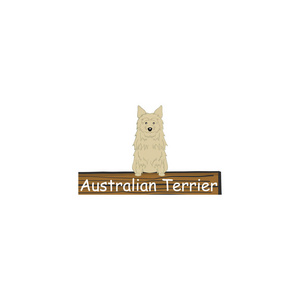 澳大利亚猎犬卡通狗图标