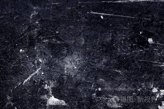 黑色纹理可用于背景黑色灰尘背景在黑色背景上溅出油漆深色纹理