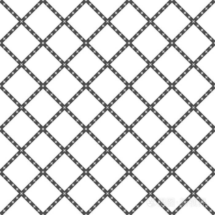 无缝的菱形模式不寻常的格子几何backgr