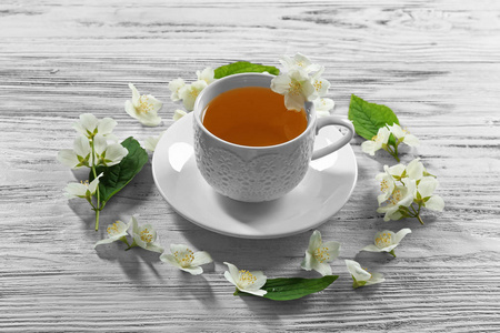 喝杯茶用茉莉花