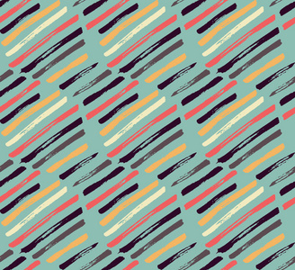 现代的垃圾质地.彩色笔刷彩绘背景.带对角线描边的纹理照片