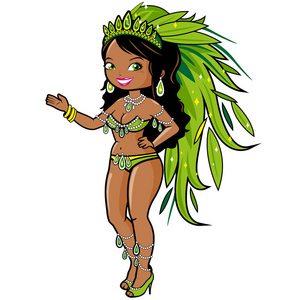 异国情调的舞者图片