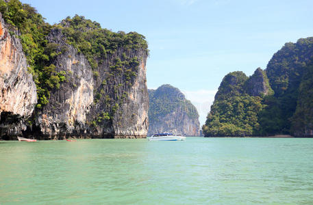 泰国芬加湾海景图片