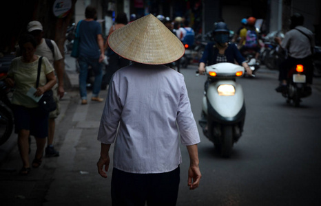 越南街景河内