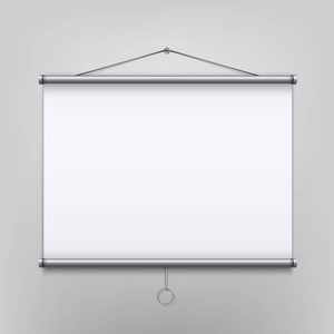 空白投影屏幕图片