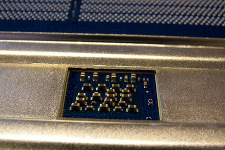 电子计算机详细主板印刷电路板。