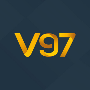 V97联合字母标志矢量图