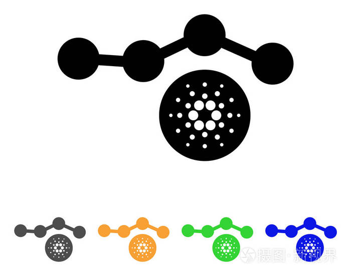 Cardano 图表矢量图标