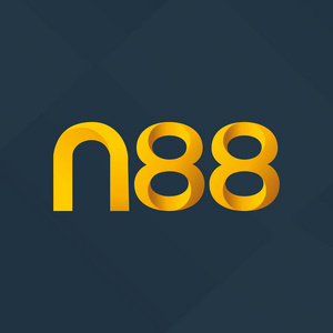 N88联合字母和数字标志矢量图