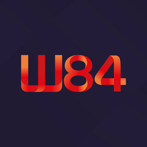 W84联合字母标志矢量图