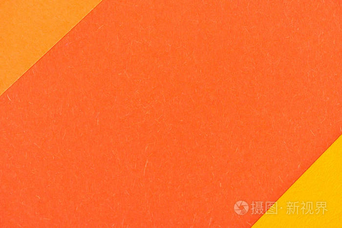 背景橙色阴影层的特写镜头