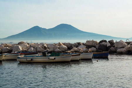 那不勒斯海湾景观