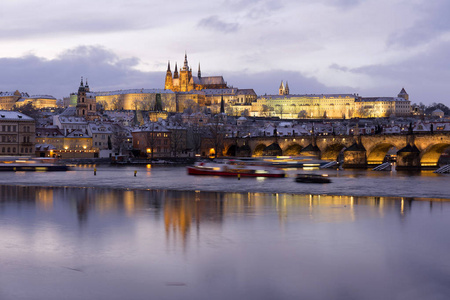  Cathedral and Charles Bridge, Czech republic