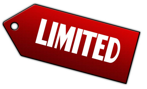 红色限量标签照片