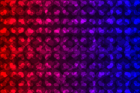 淡粉色系玫瑰金戒指躺在木桌上的红蓝盒子里水彩无缝图案.