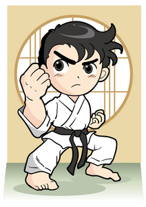 日本空手道图片