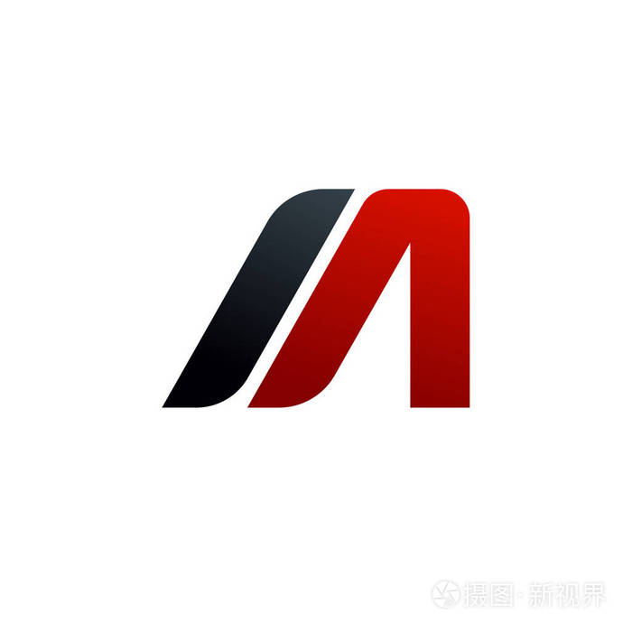 字母am标志速度标志设计概念
