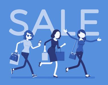 商店销售旺季照片