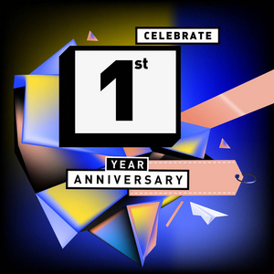 一周年海报图片