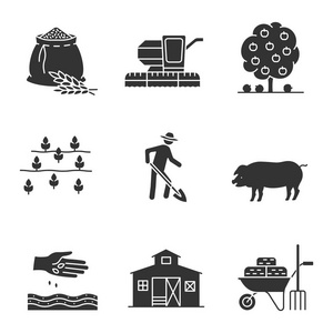 农业字形图标集