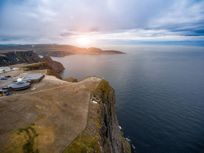 北角 Nordkapp 空中摄影