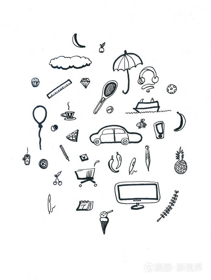 抽象绘图图案设计