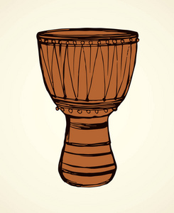 传统非洲鼓图片