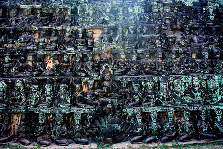 柬埔寨吴哥窟的历史建筑