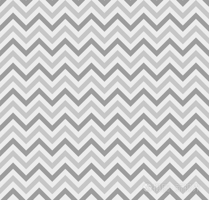锯齿线无缝图案.矢量插画-正版商用图片1103n6-摄图新视界