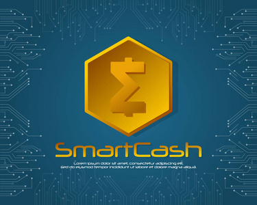 Smartcash 背景样式为 blockchain