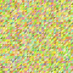 抽象的彩色马赛克。 矢量几何形状的无缝图案