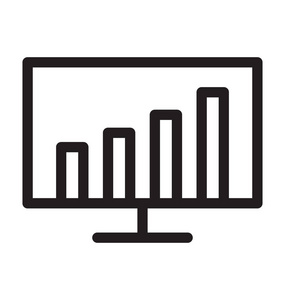 图报告线矢量图标