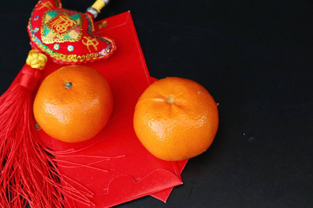 中国新年装饰橙果