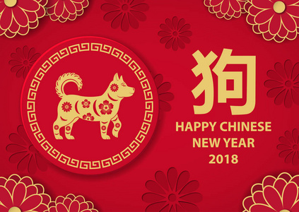 中国新年海报, 象形文字象征狗和它的 i