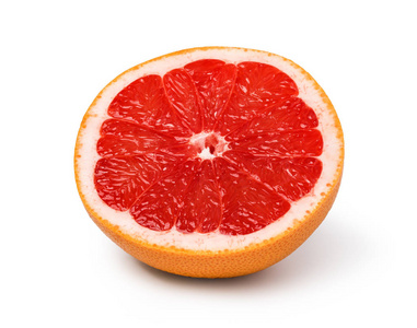 白底葡萄柚柑橘类水果
