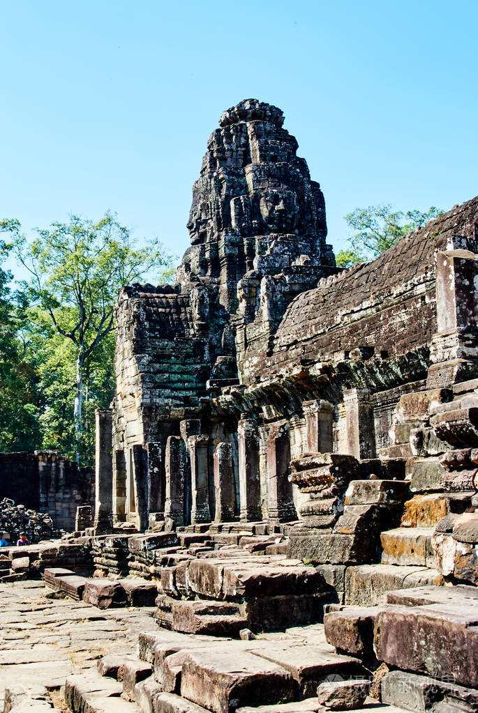 柬埔寨吴哥窟的历史建筑