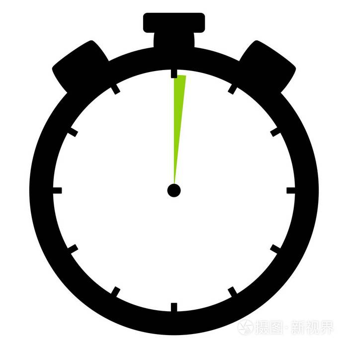 秒表图标: 1 分钟或1秒