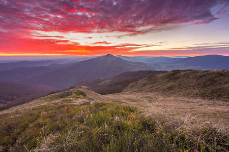 Bieszczady 山脉波兰喀尔巴阡山