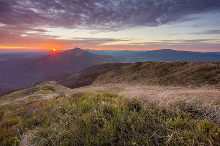 Bieszczady 山脉波兰喀尔巴阡山