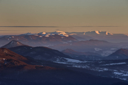 Bieszczady 山脉波兰喀尔巴阡山