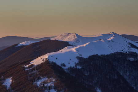 Bieszczady 山脉波兰喀尔巴阡山