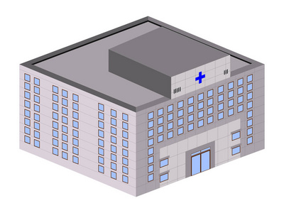 隔离医院大楼图片
