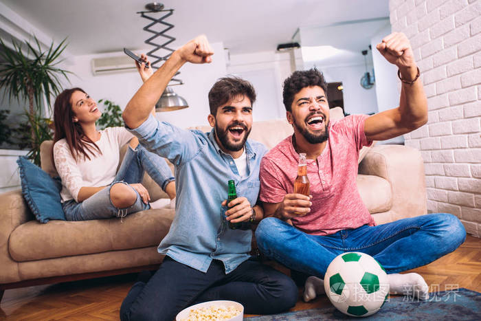 多国球迷的欢呼