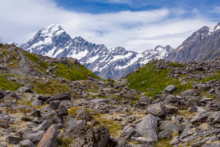 mt.cook 国家公园，新西兰景观