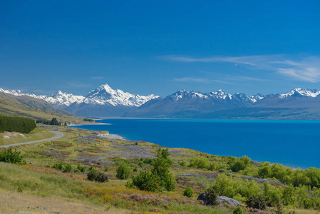 mt.cook 国家公园，新西兰景观