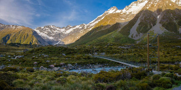 mt.cook 国家公园，新西兰景观