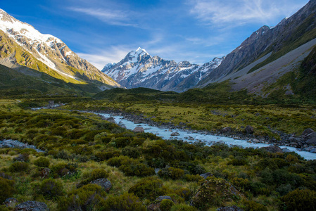 mt.cook 国家公园，新西兰景观